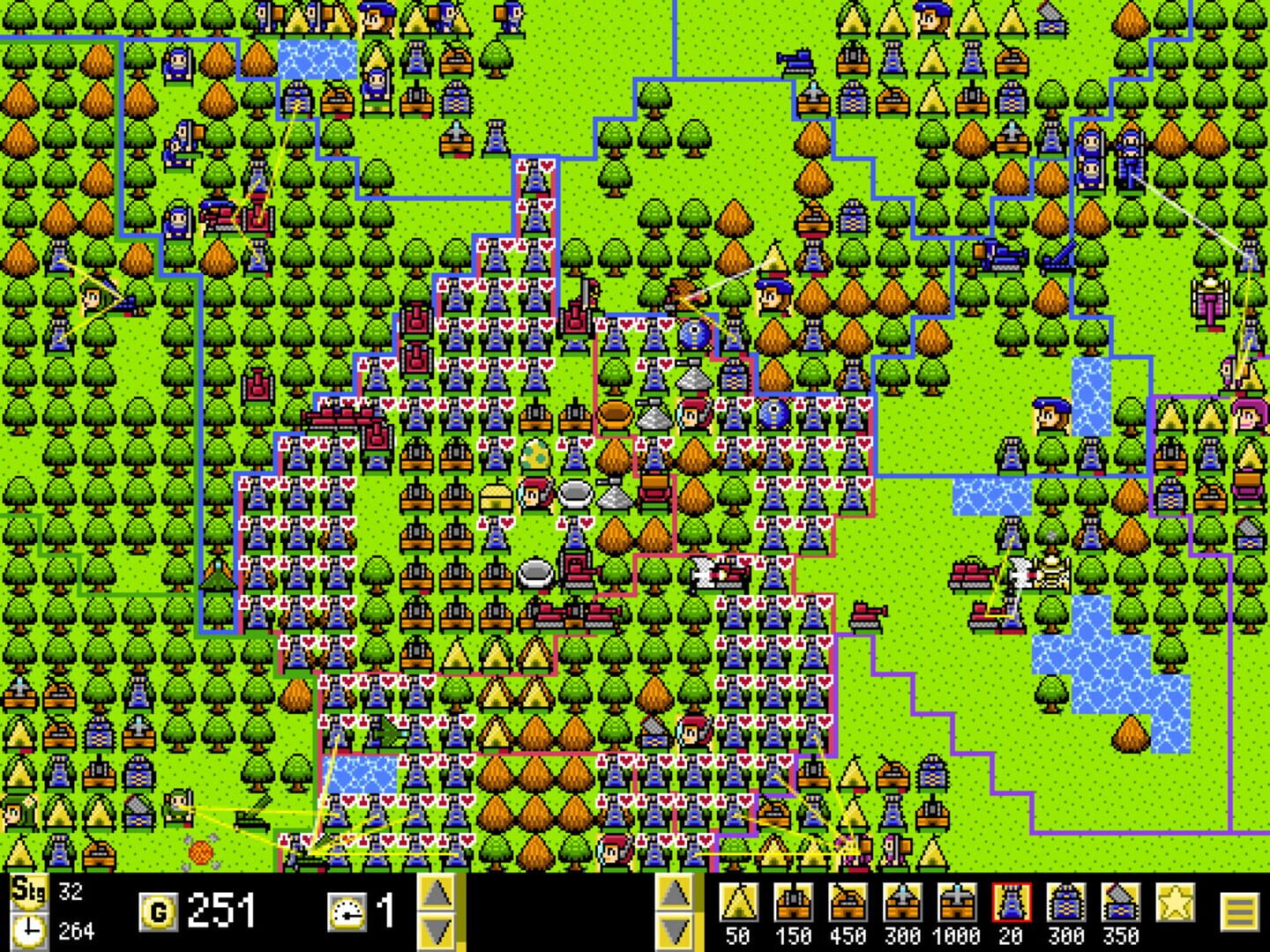 TinyWar high-speed - Screenshot