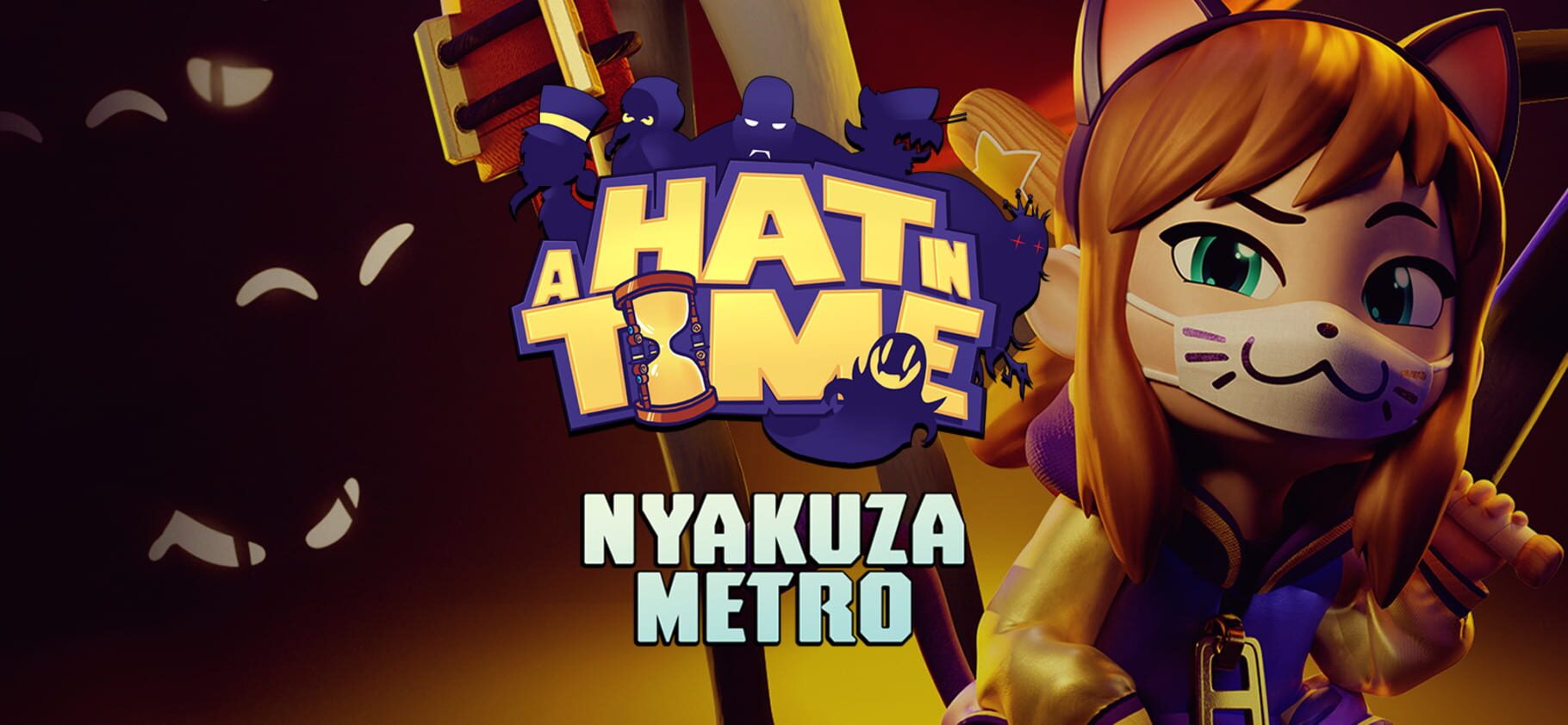 A Hat in Time: Nyakuza Metro artwork