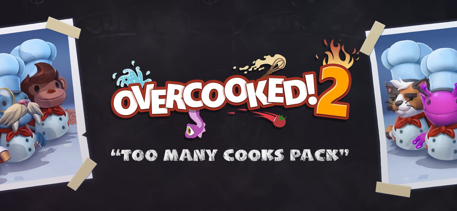 Overcooked! 2: Too Many Cooks Pack artwork