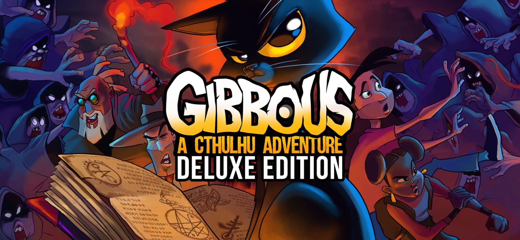 Artwork for Gibbous: A Cthulhu Adventure - Deluxe Edition