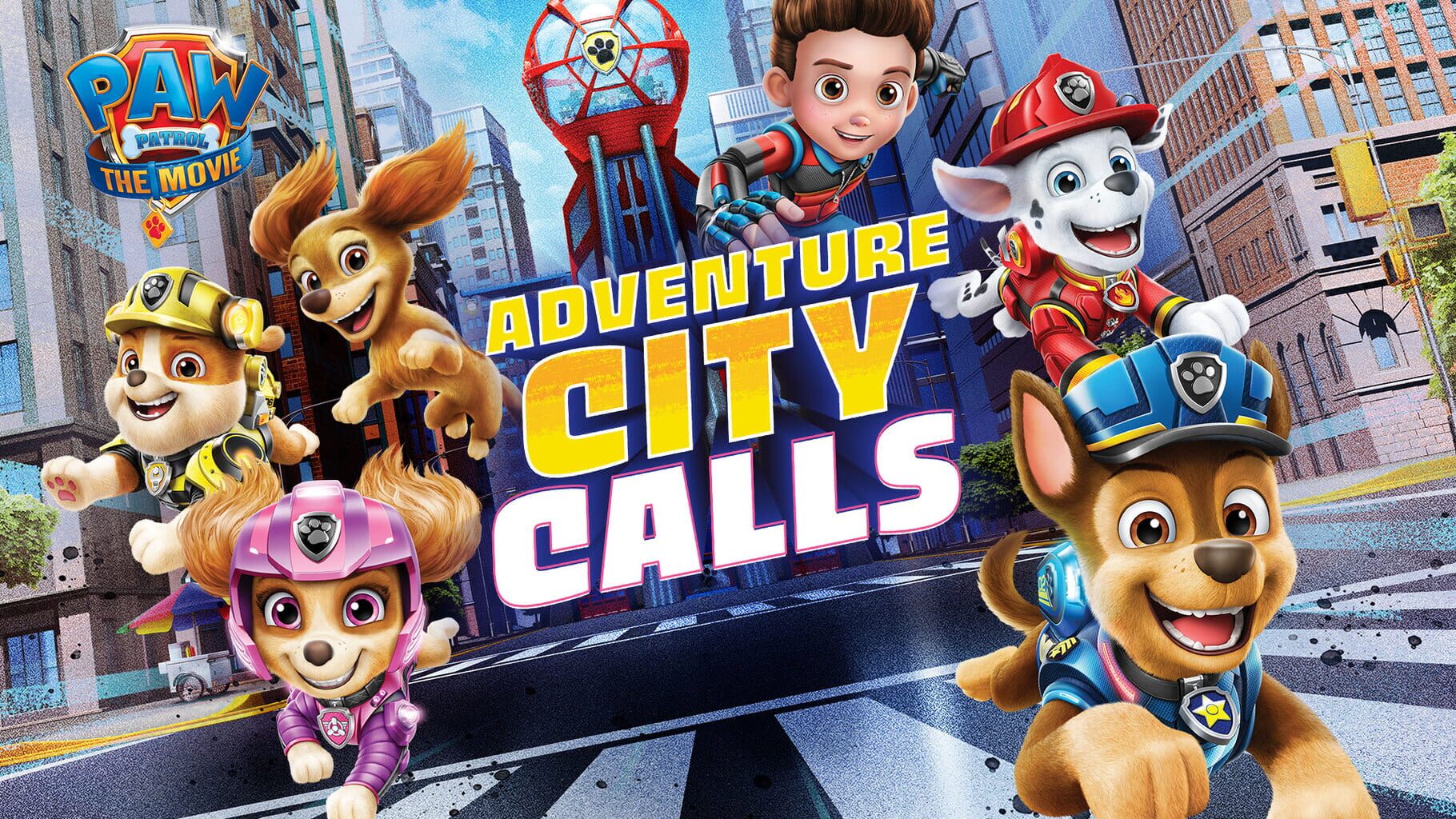Paw Patrol the Movie: Adventure City Calls artwork