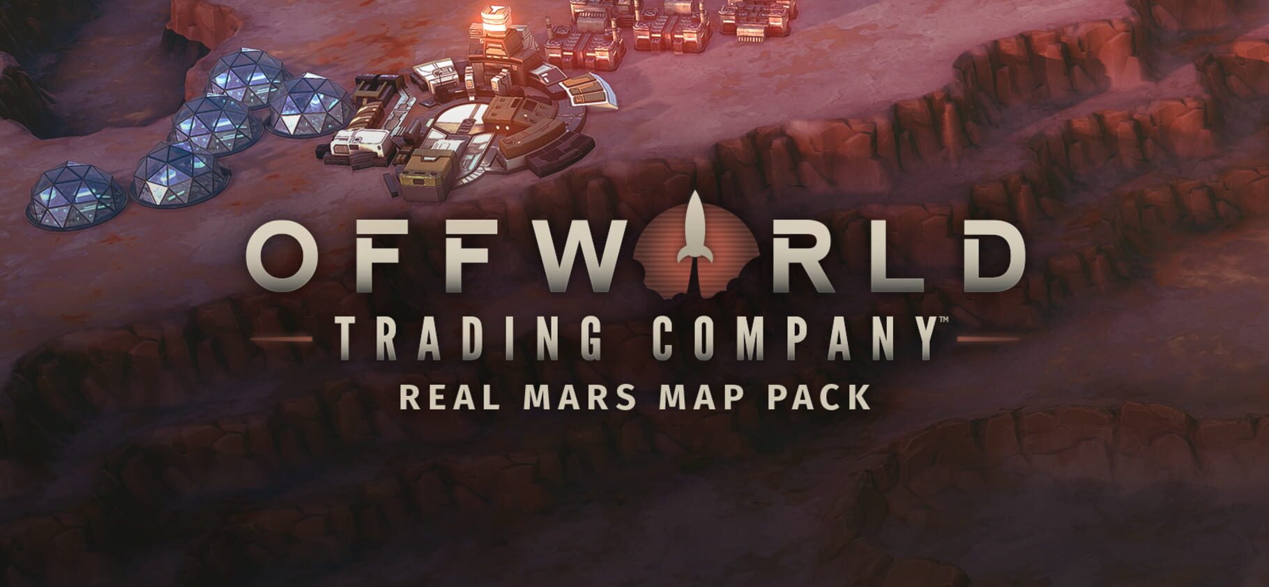 Artwork for Offworld Trading Company: Real Mars Map Pack