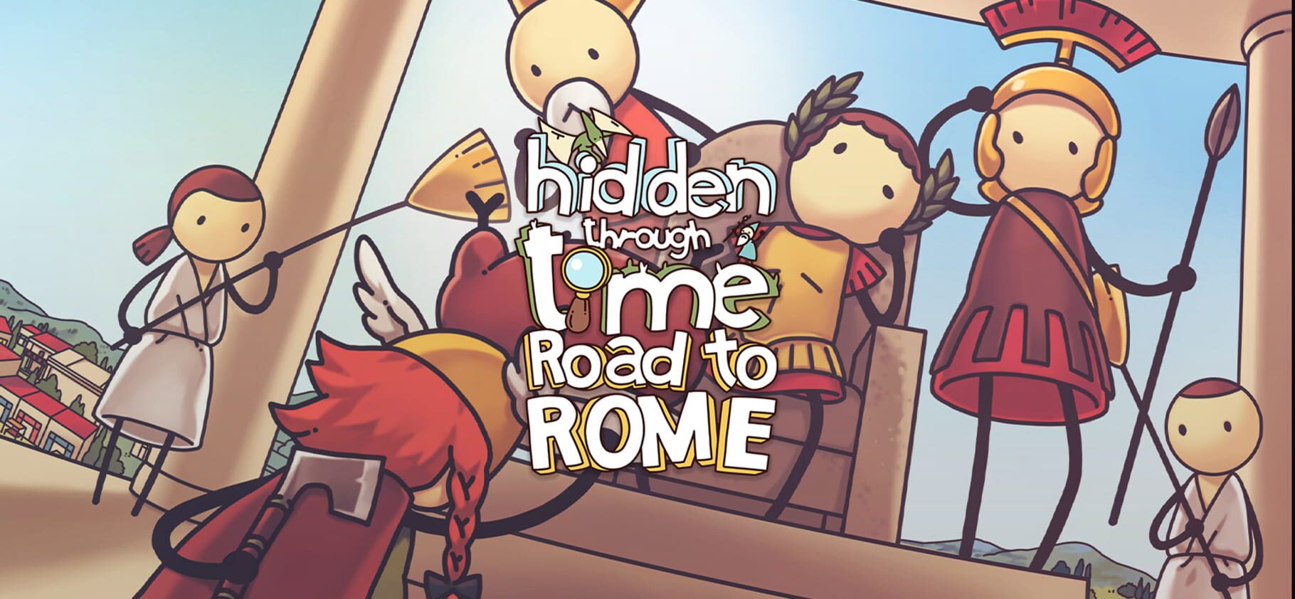 Hidden Through Time: Road to Rome artwork
