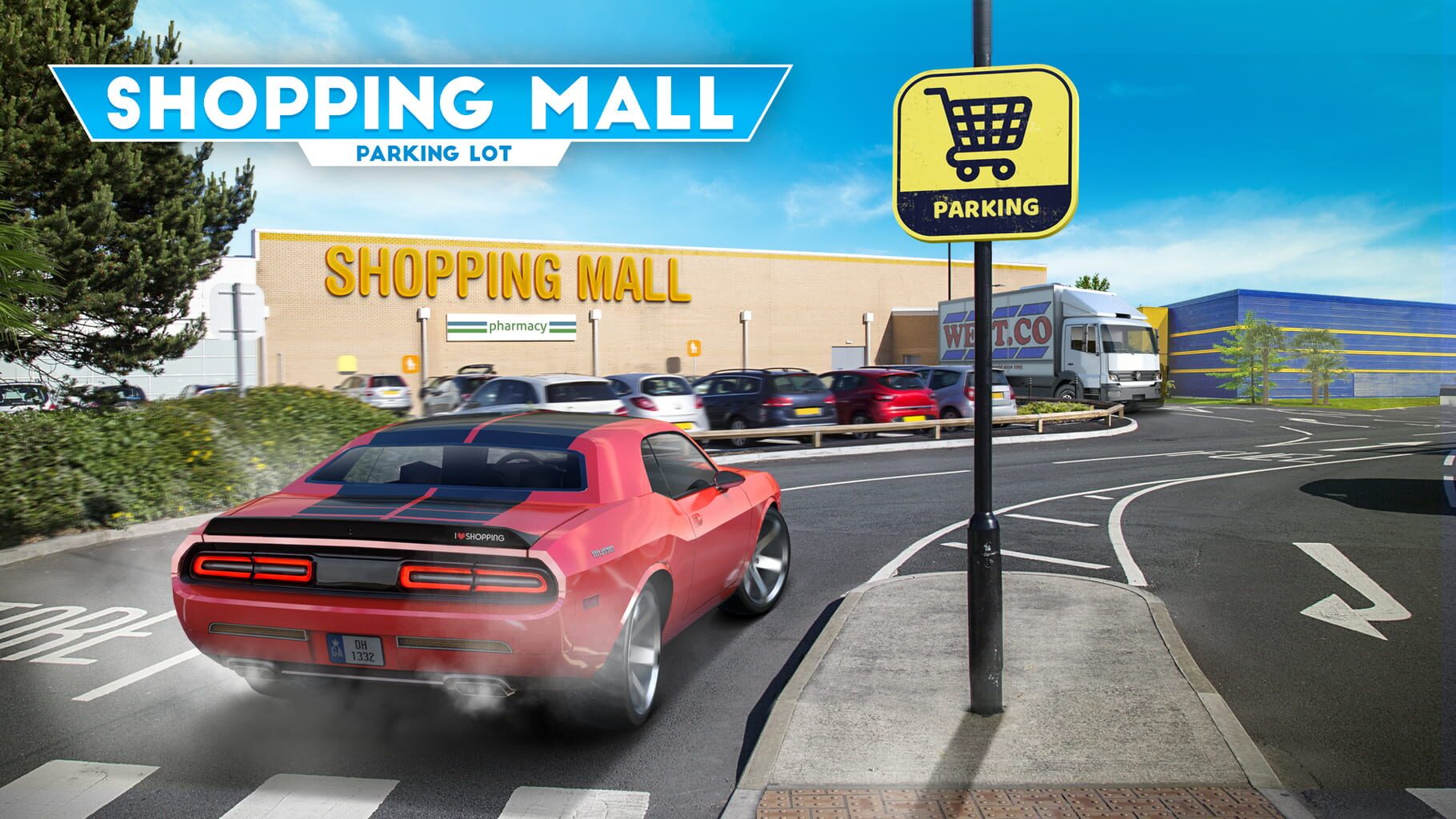 Shopping Mall Parking Lot artwork