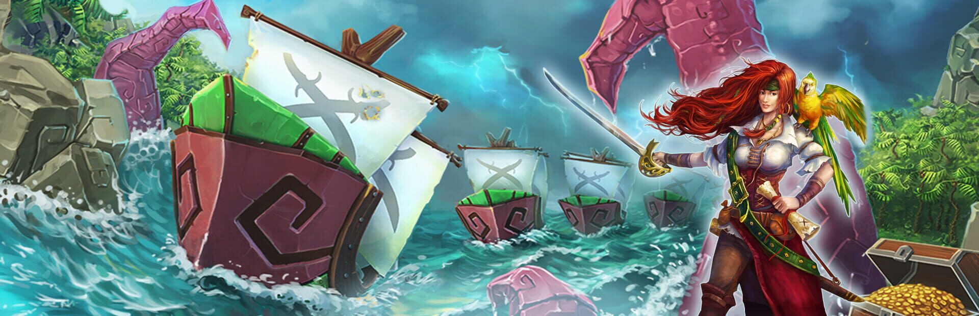 Fill & Cross: Pirate Riddles