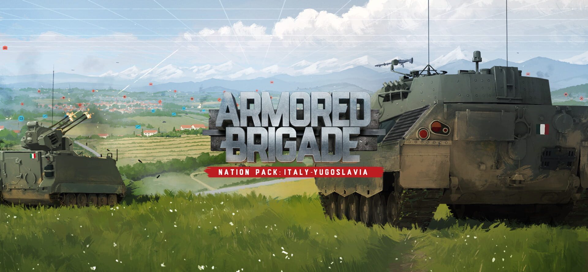 Artwork for Armored Brigade Nation Pack: Italy - Yugoslavia