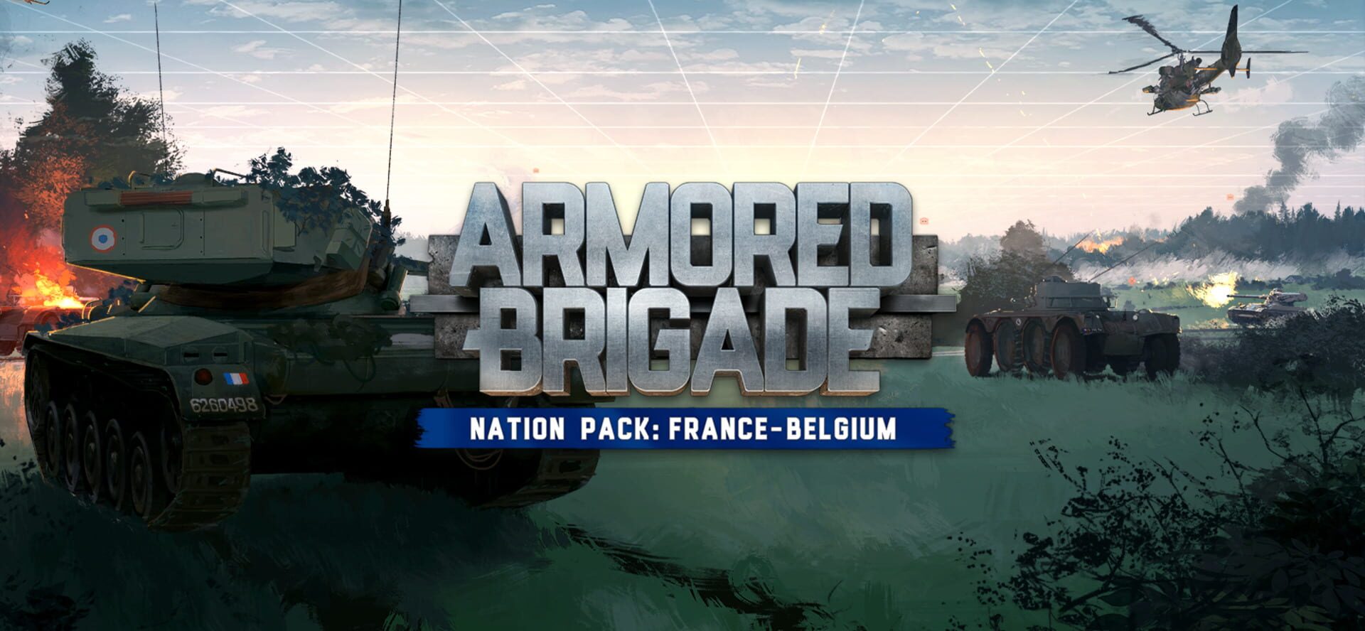 Artwork for Armored Brigade Nation Pack: France - Belgium