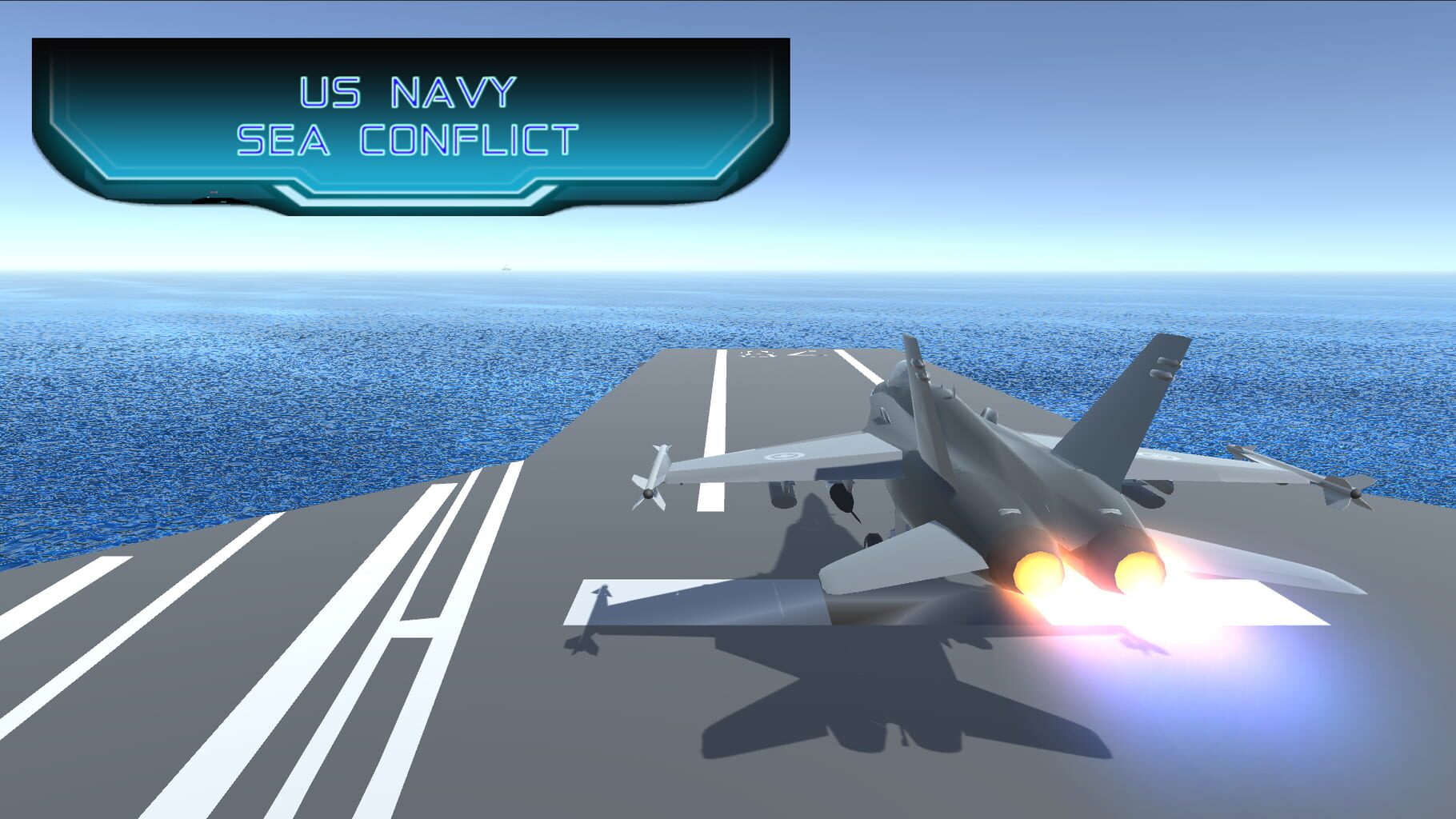 US Navy Sea Conflict artwork