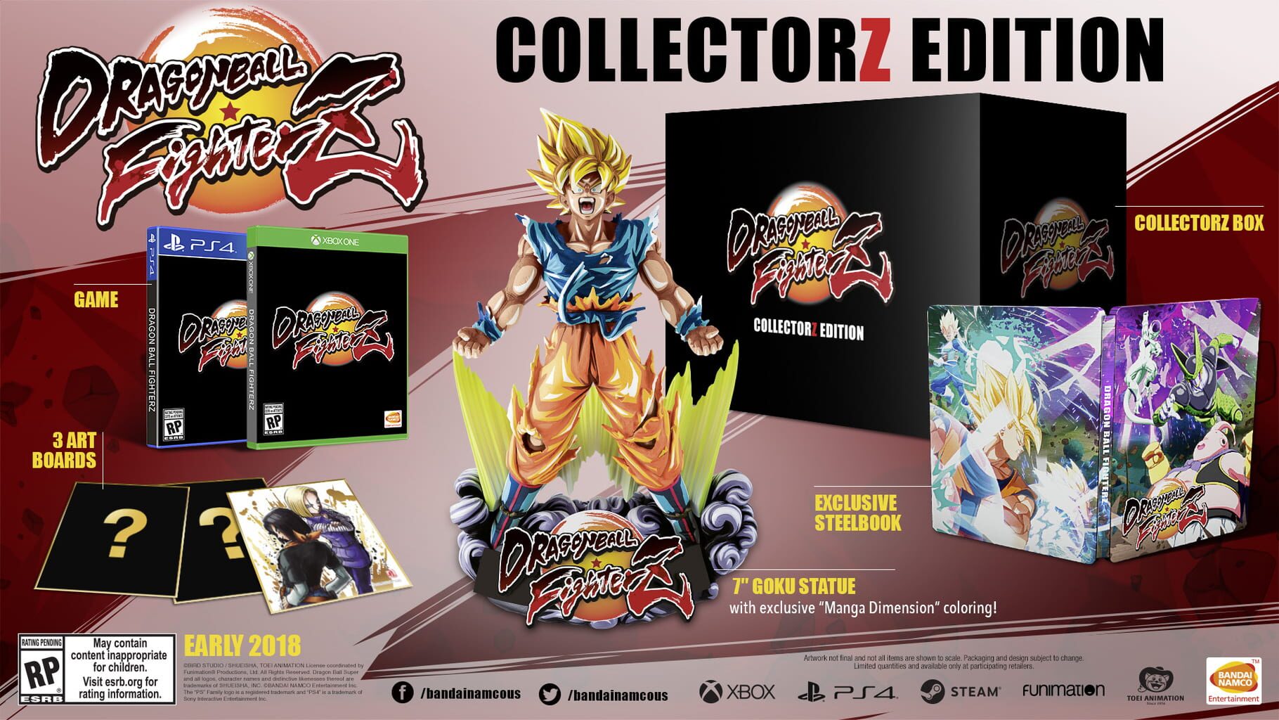 Arte - Dragon Ball FighterZ: Collector'z Edition