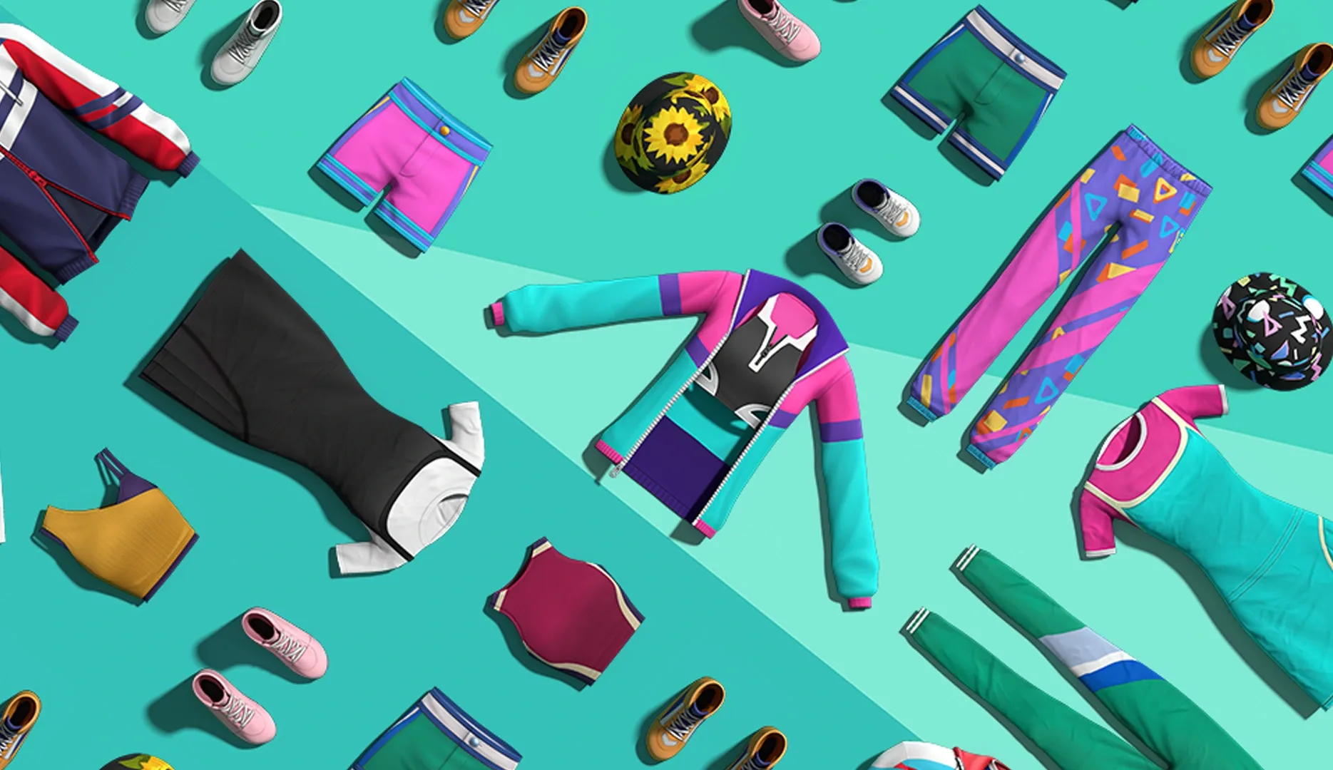 The Sims 4: Throwback Fit Kit