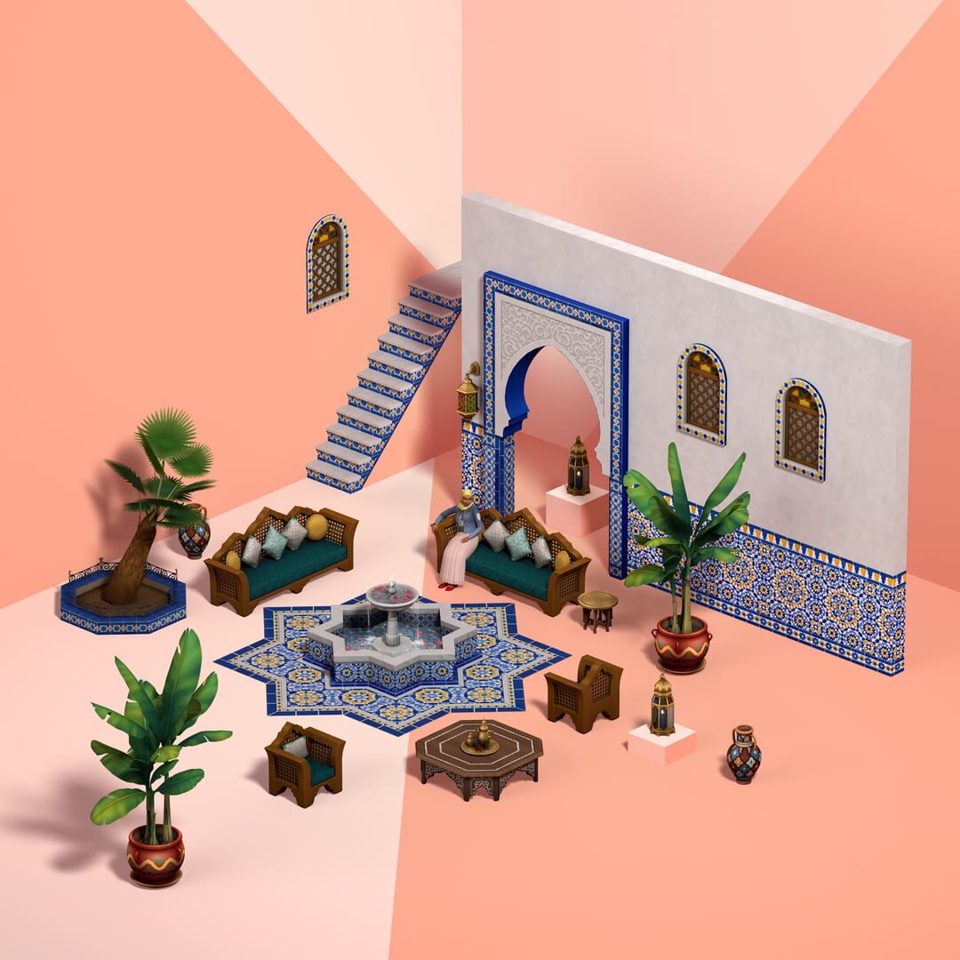 Arte - The Sims 4: Courtyard Oasis Kit