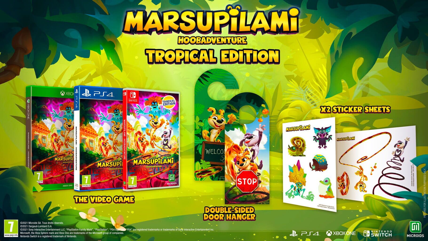 Marsupilami: Hoobadventure - Tropical Edition artwork