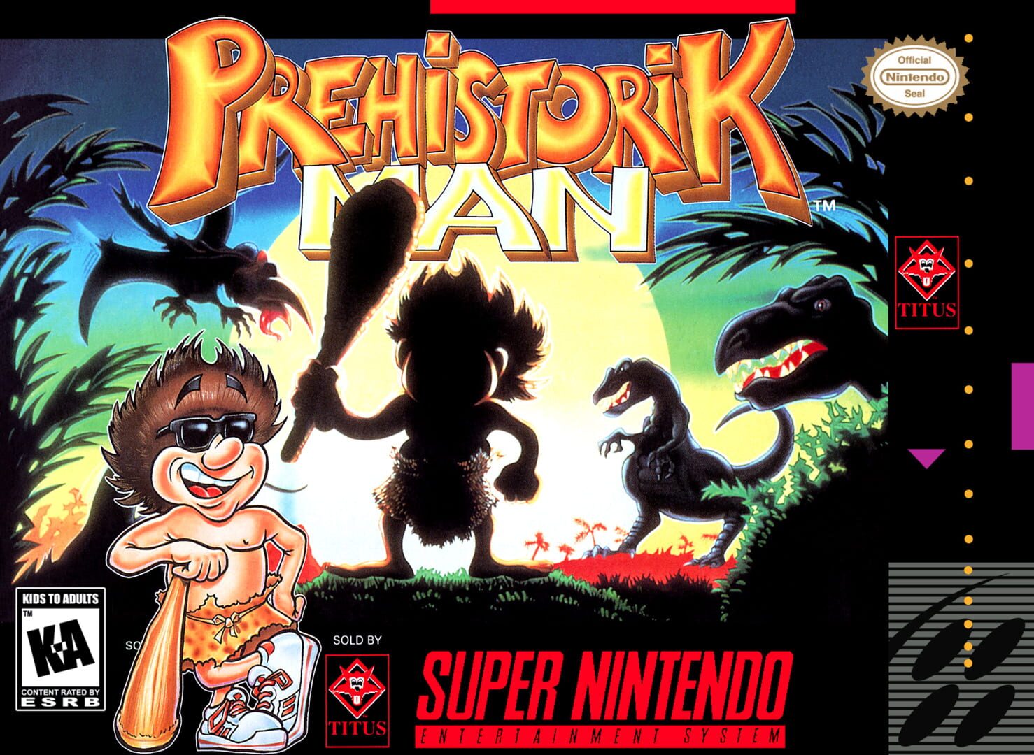 Prehistorik Man artwork