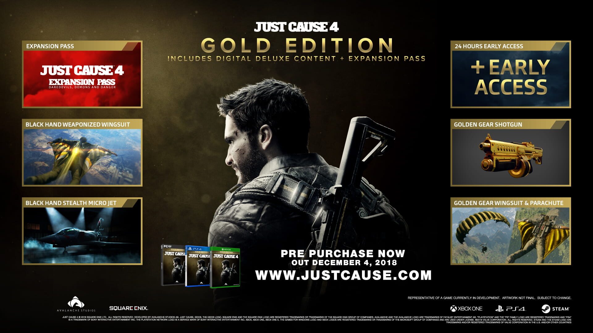 Artwork for Just Cause 4: Gold Edition