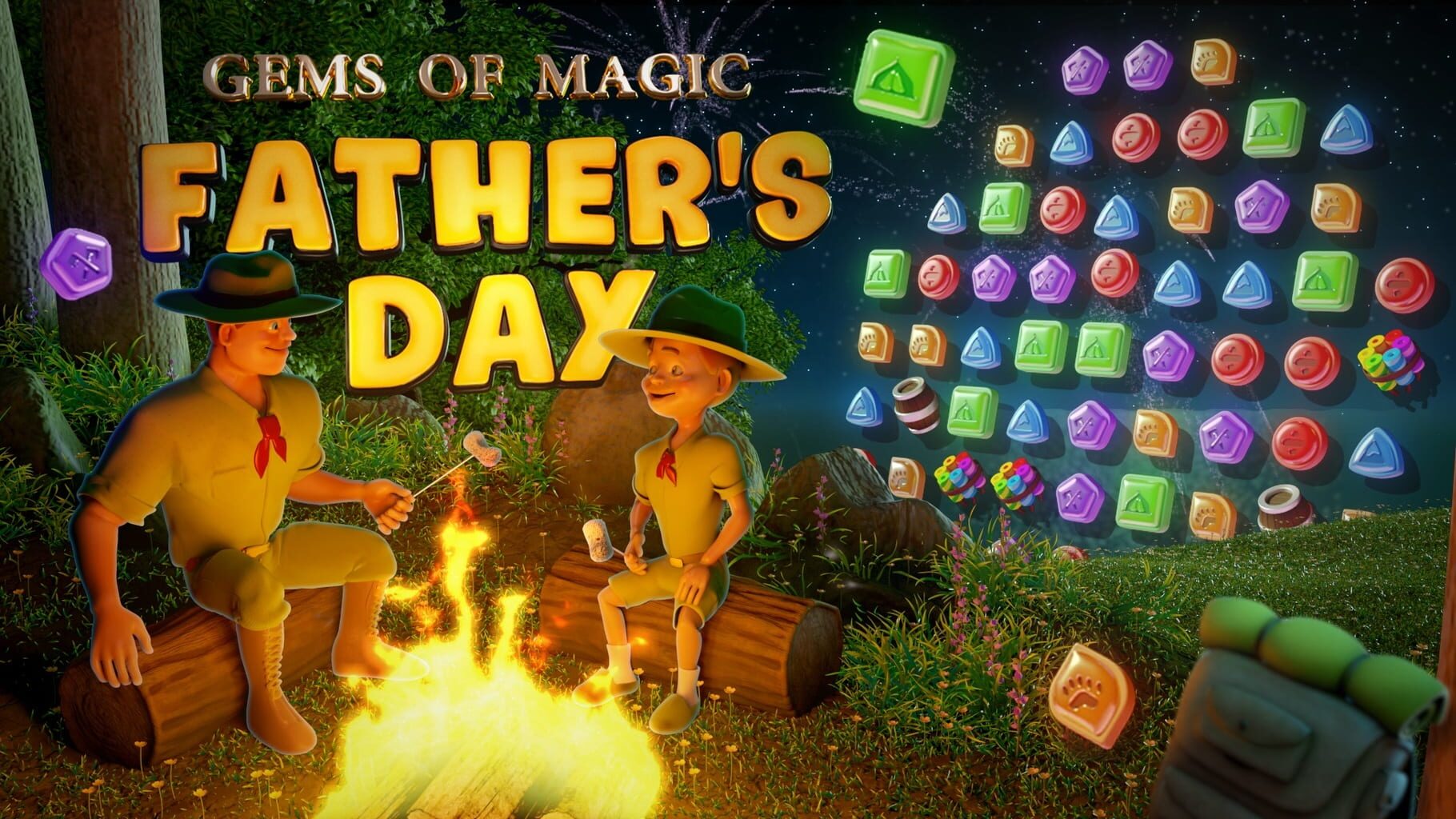 Gems of Magic: Father's Day artwork