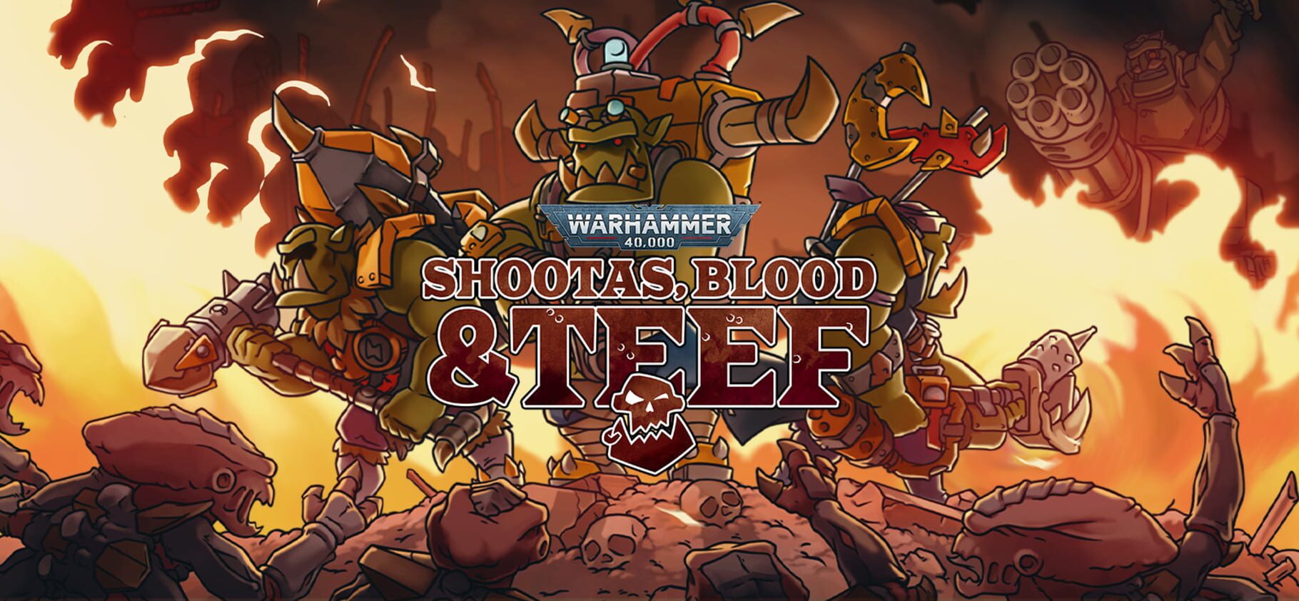 Warhammer 40,000: Shootas, Blood & Teef artwork