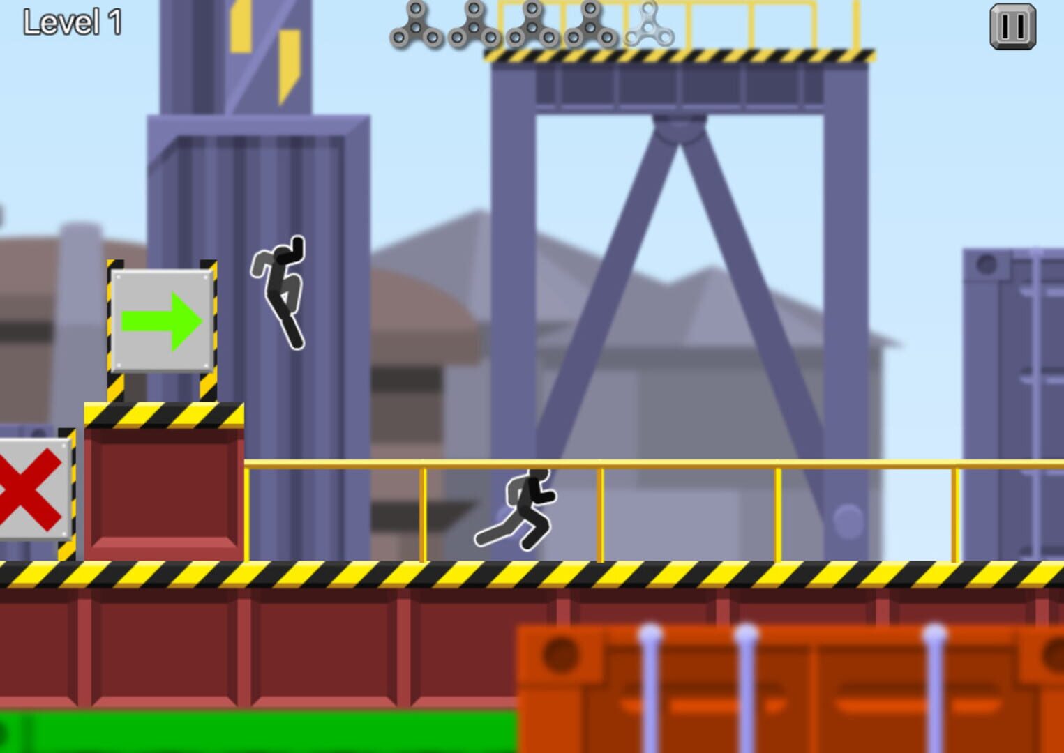 Stickman: Fidget Spinner Rush - Screenshot