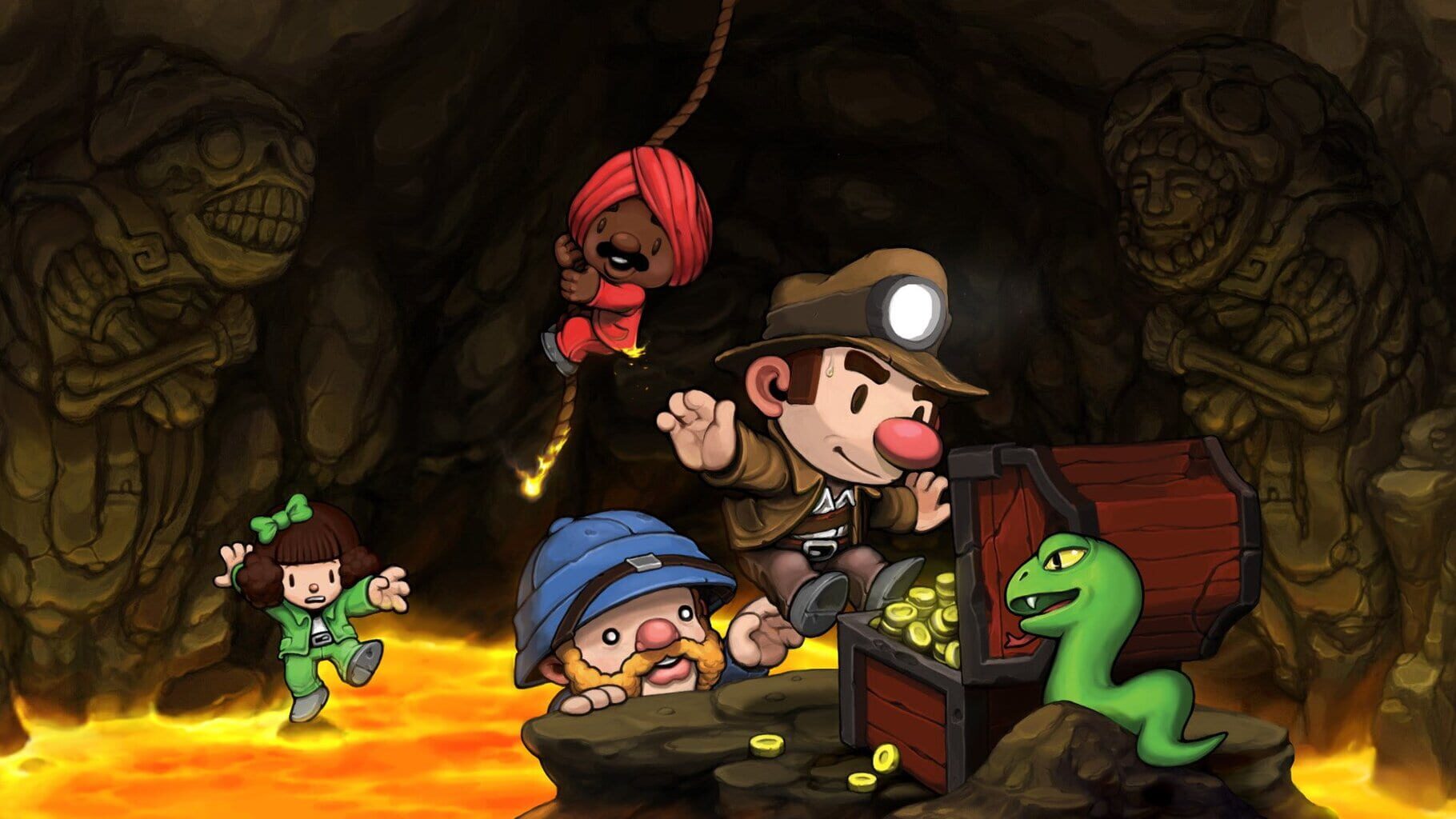 Arte - Spelunky