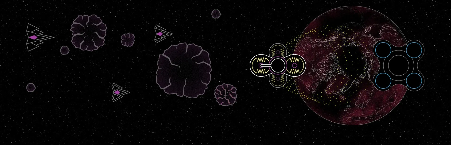 Dark Asteroids