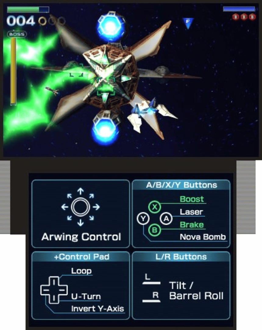 Star Fox 64 3D screenshot