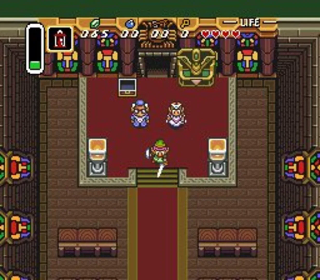 Captura de pantalla - The Legend of Zelda: A Link to the Past