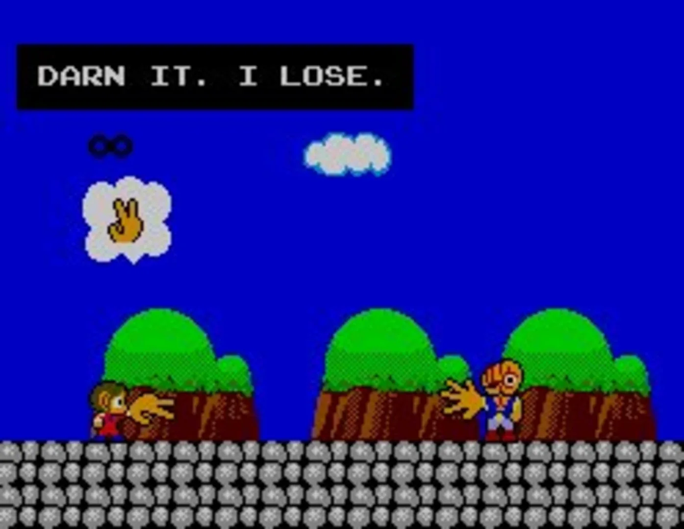 Captura de pantalla - Alex Kidd in Miracle World