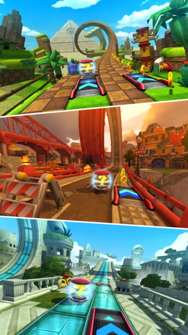 Captura de pantalla - Sonic Forces: Speed Battle