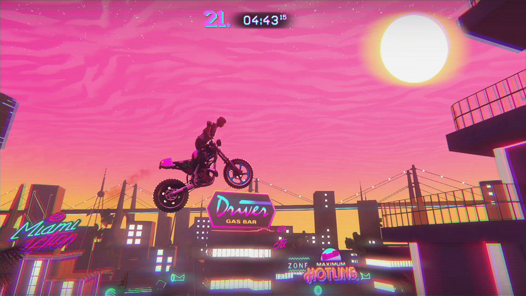 Trials of the Blood Dragon screenshot