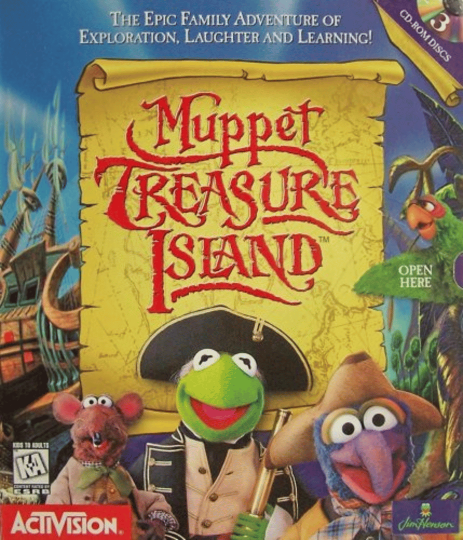 Muppet Treasure Island Cover