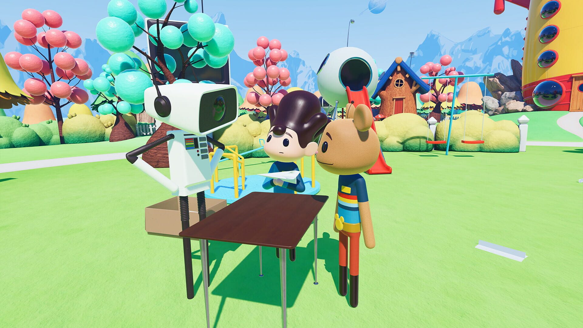 Morgan lives in a Rocket House in VR - Screenshot