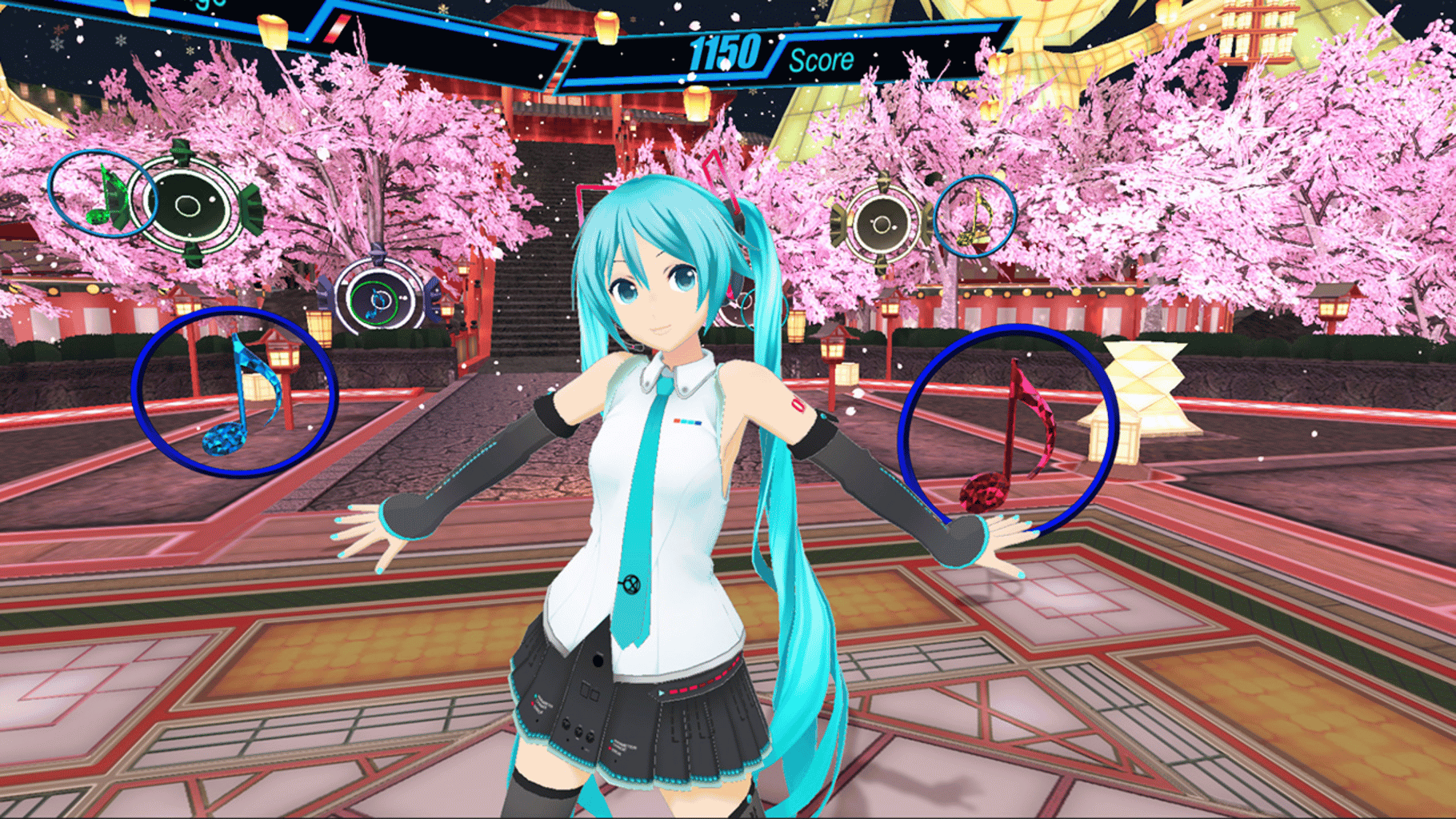 Hatsune Miku VR screenshot