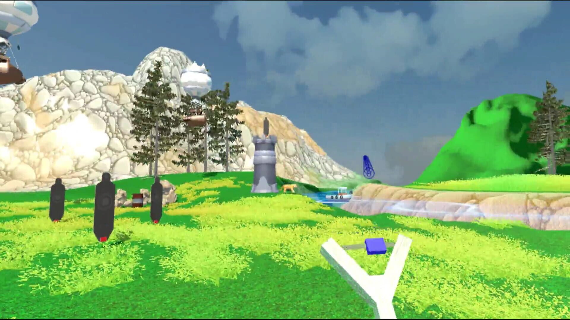 Slingshot Hero VR - Screenshot