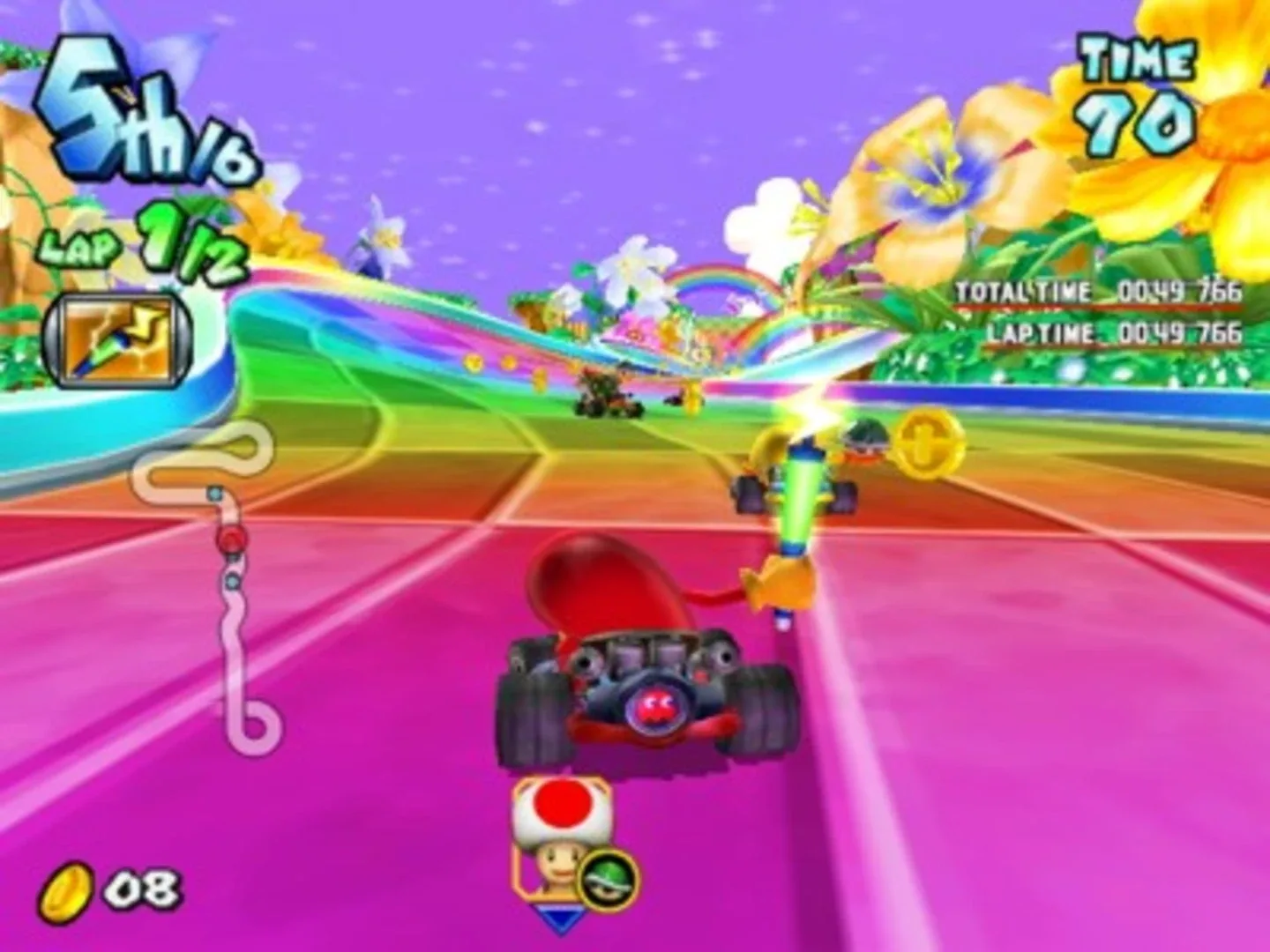 Captura de pantalla - Mario Kart Arcade GP