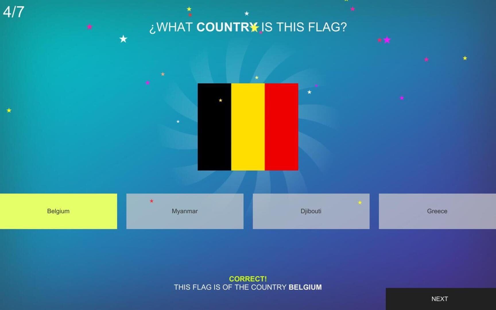 Flagster - Screenshot