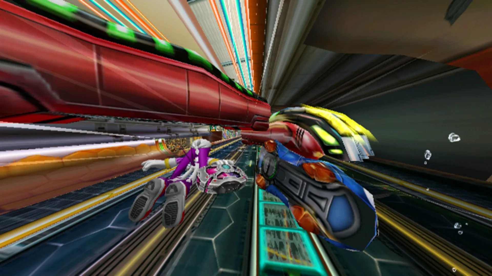 Captura de pantalla - Sonic Riders: Zero Gravity