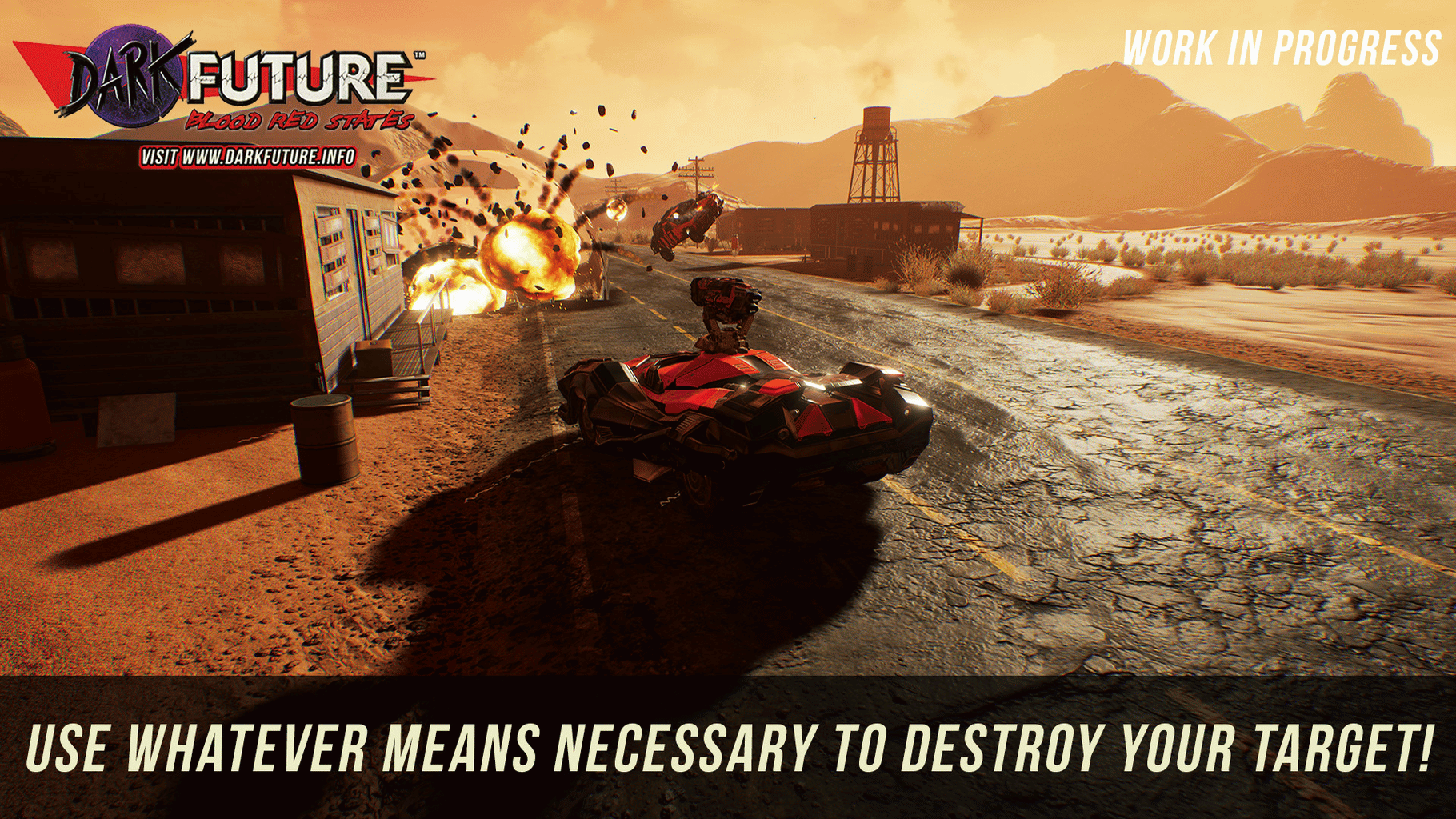 Dark Future: Blood Red States screenshot