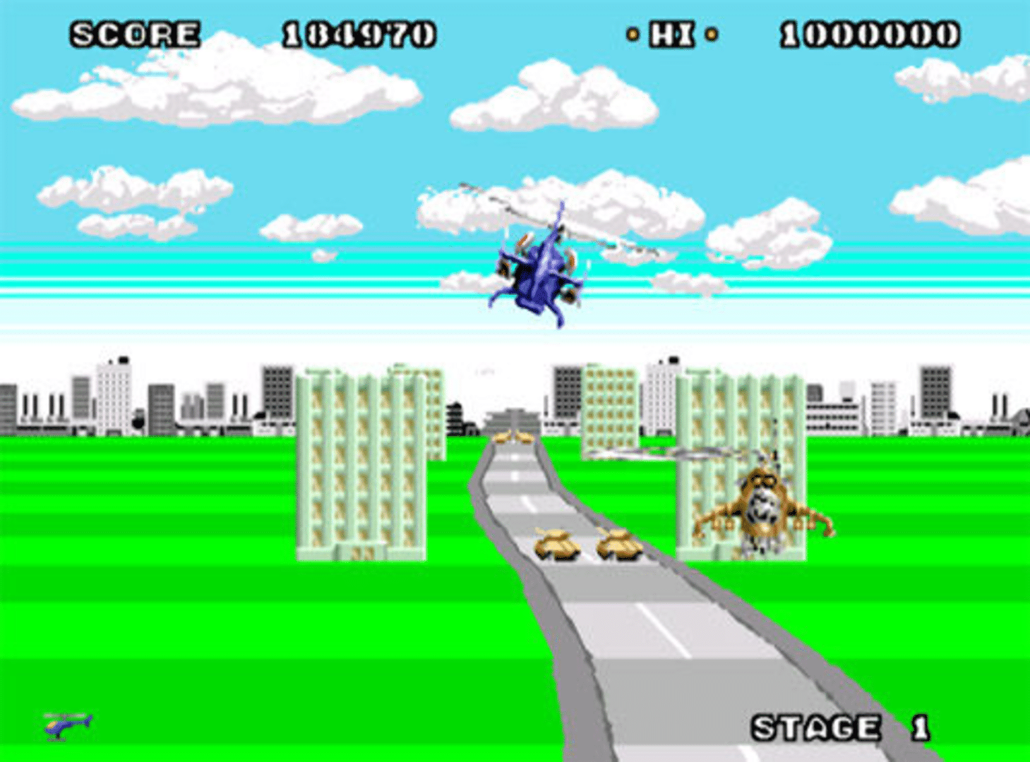 Super Thunder Blade screenshot