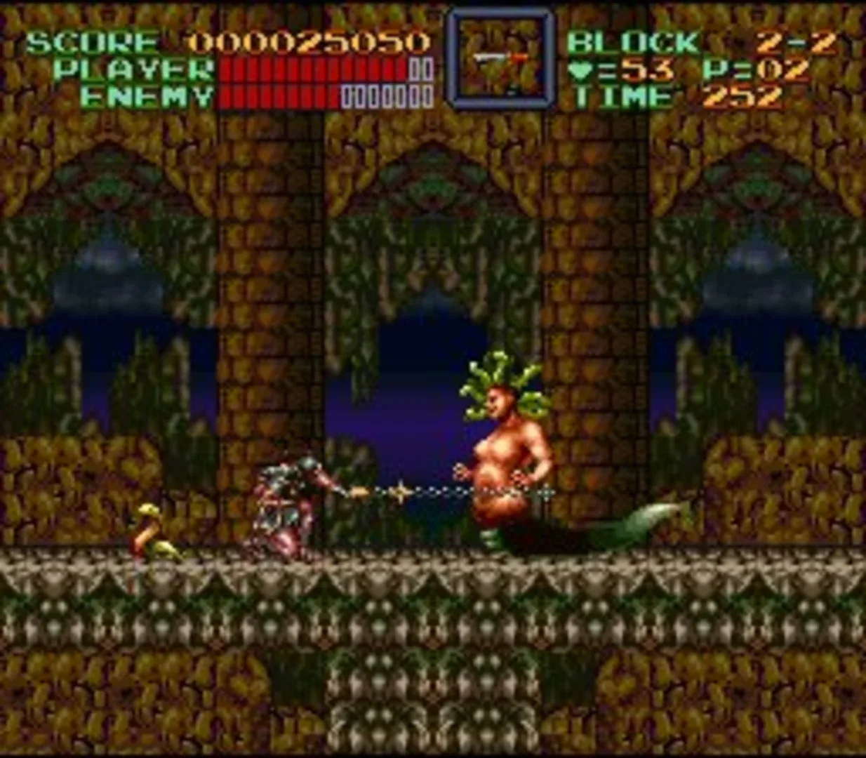 Captura de pantalla - Super Castlevania IV