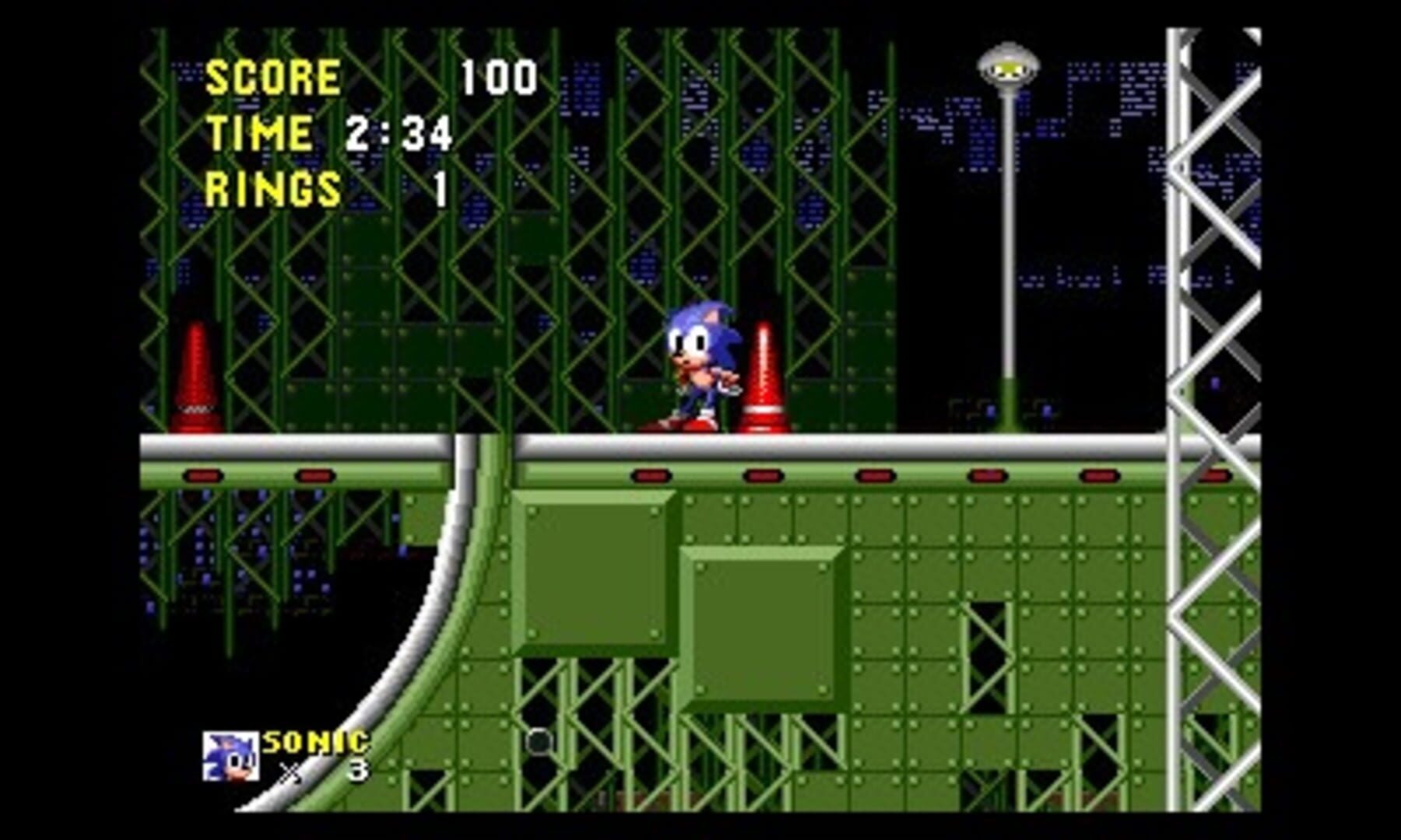 Captura de pantalla - 3D Sonic the Hedgehog