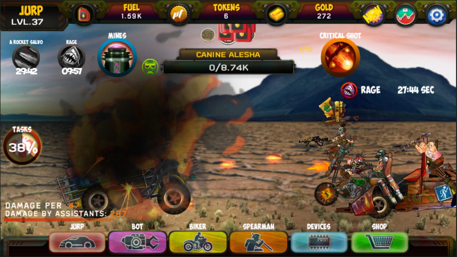 Tapocalypse - Screenshot