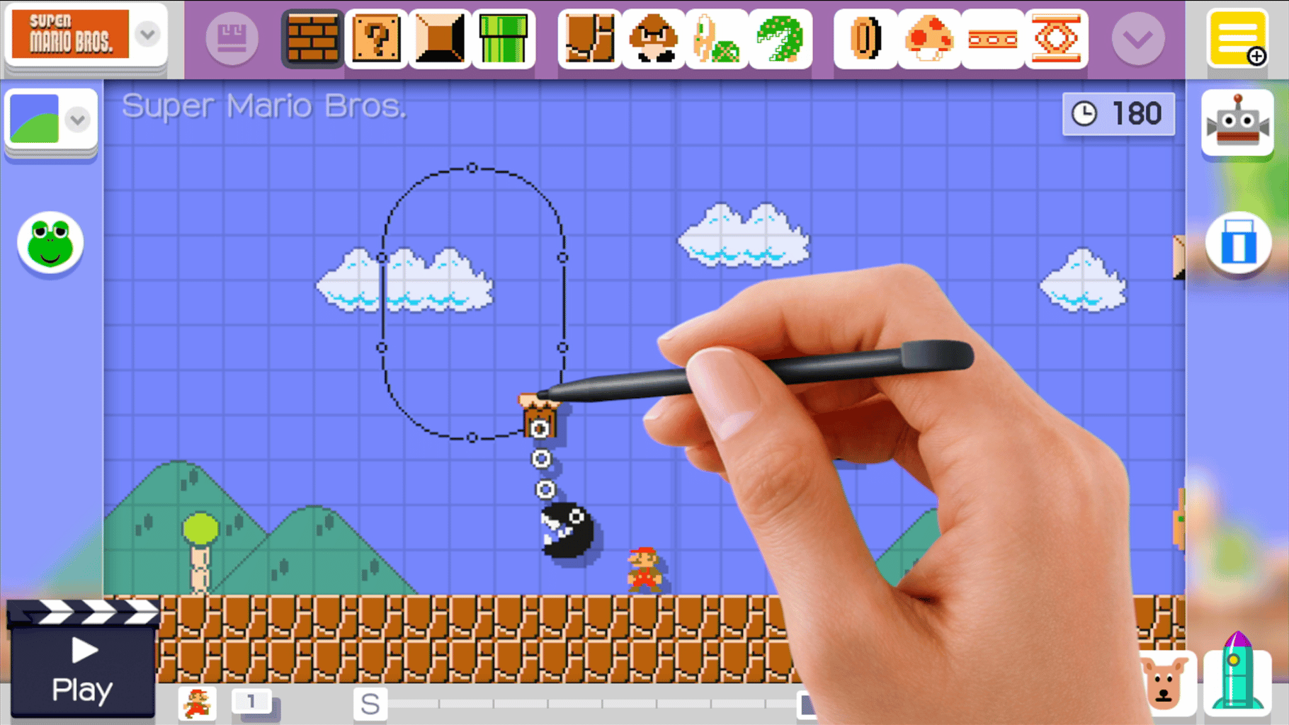 Super Mario Maker screenshot