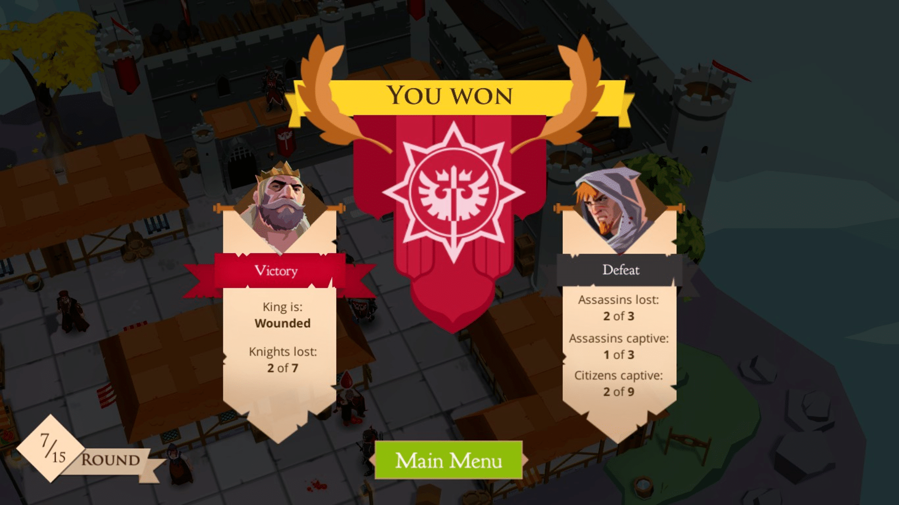 King and Assassins: The Board Game screenshot