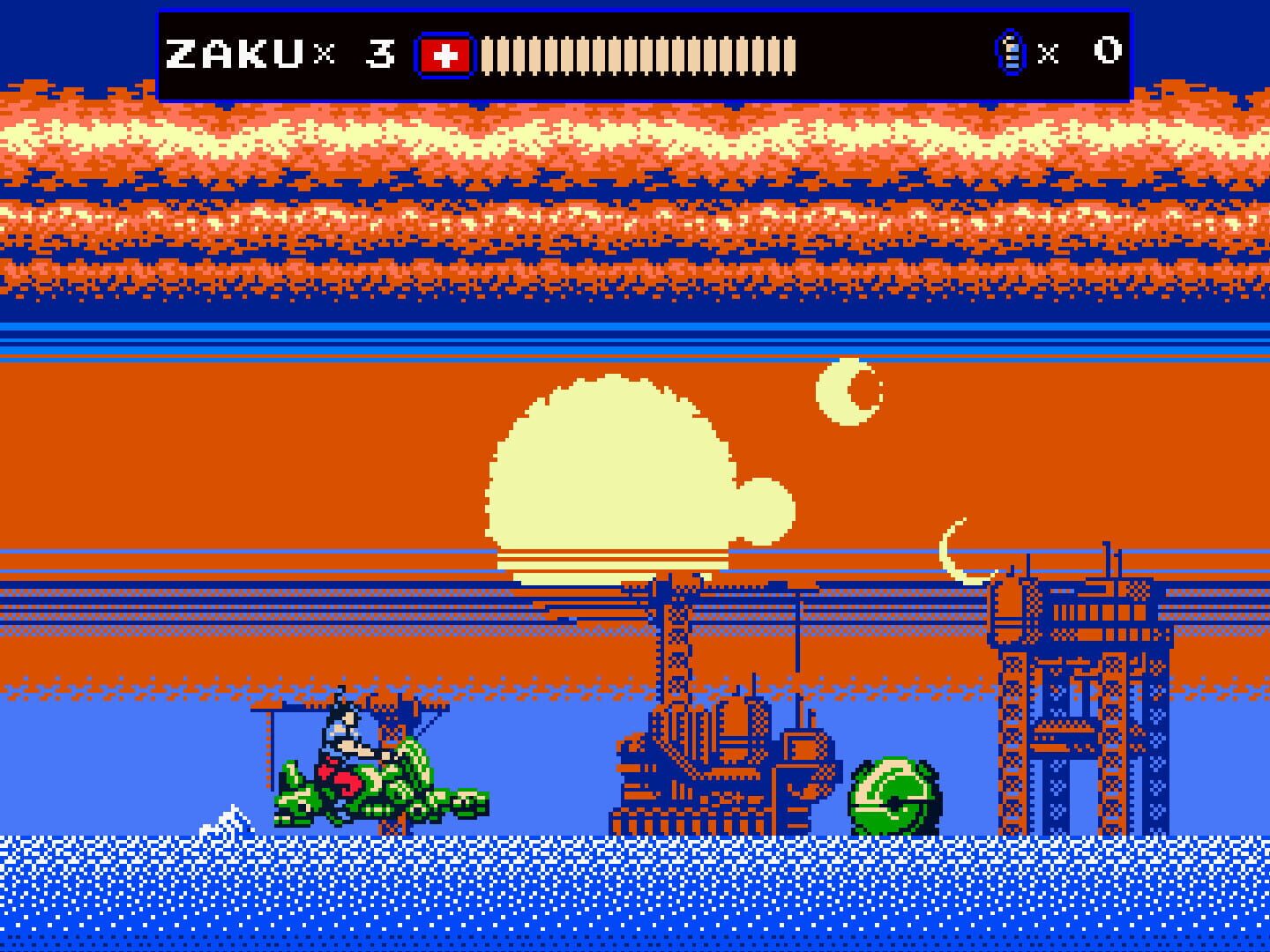 Oniken screenshot