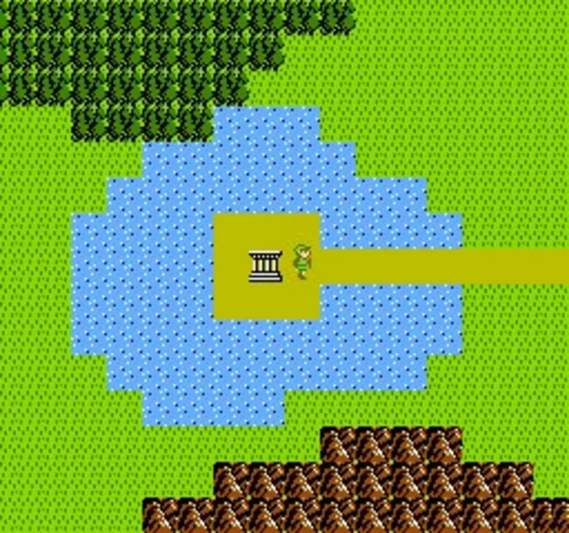 Captura de pantalla - Zelda II: The Adventure of Link