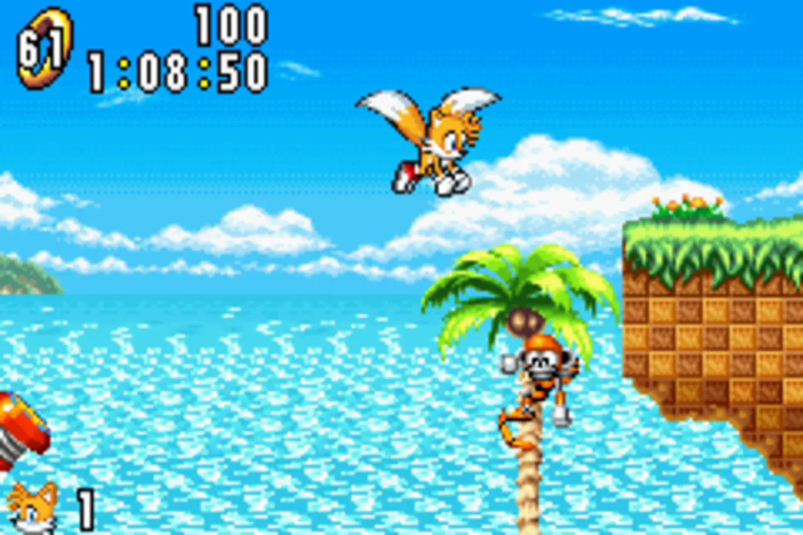 Captura de pantalla - Sonic Advance