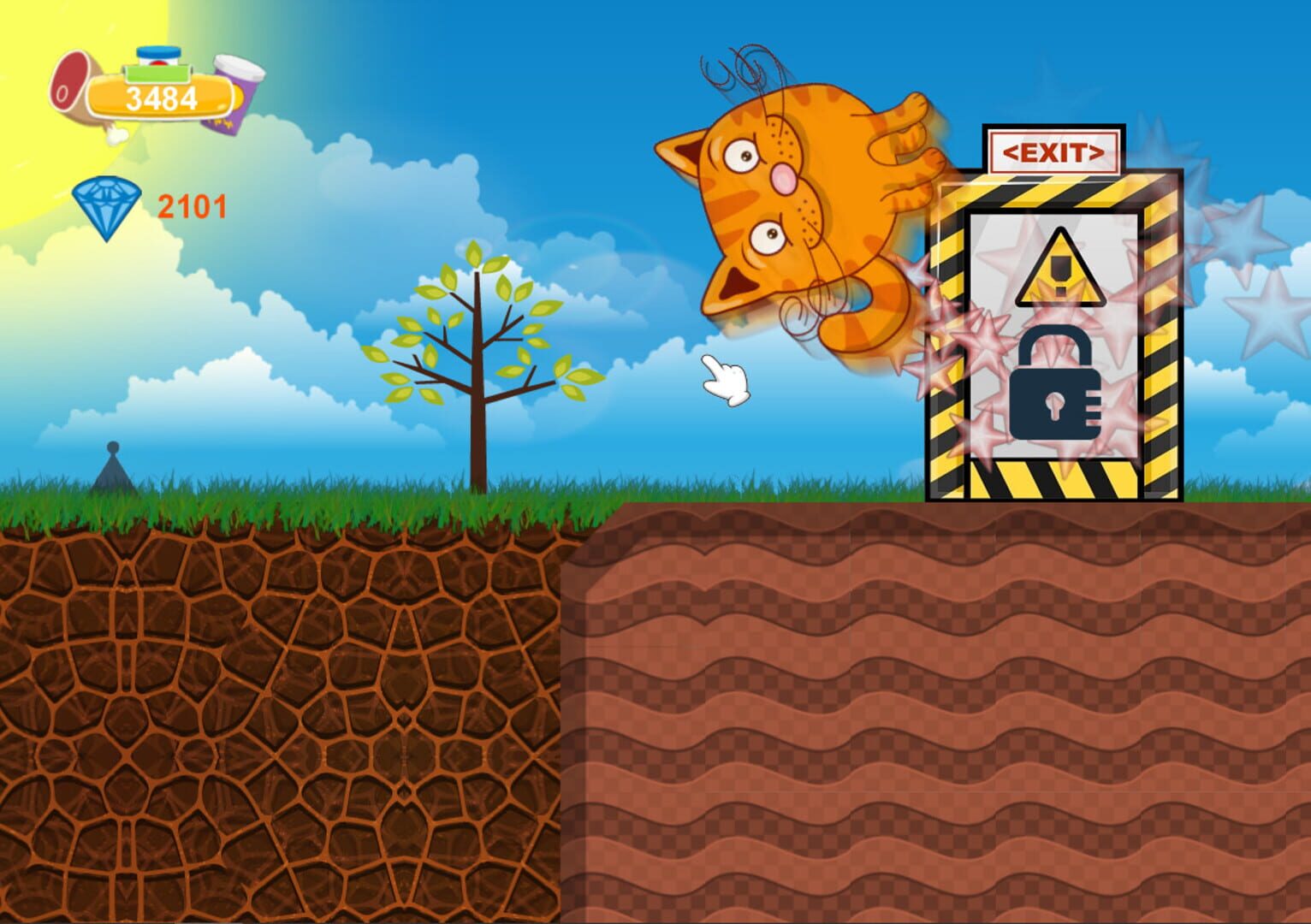 Kitten and Food: Adventure Park - Screenshot