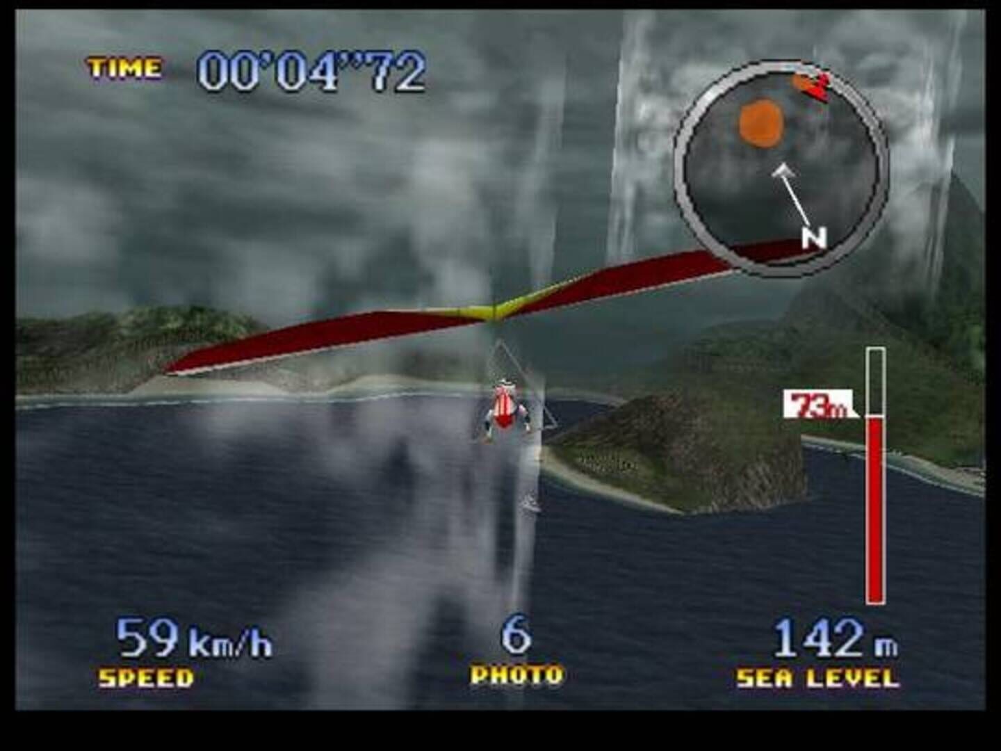 Captura de pantalla - Pilotwings 64