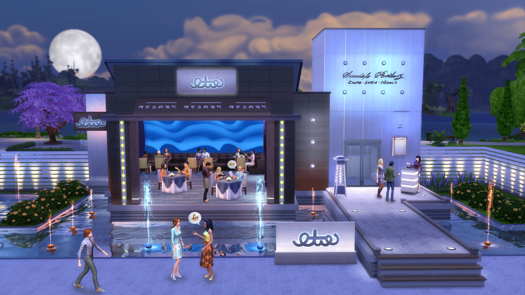 The Sims 4: Dine Out screenshot