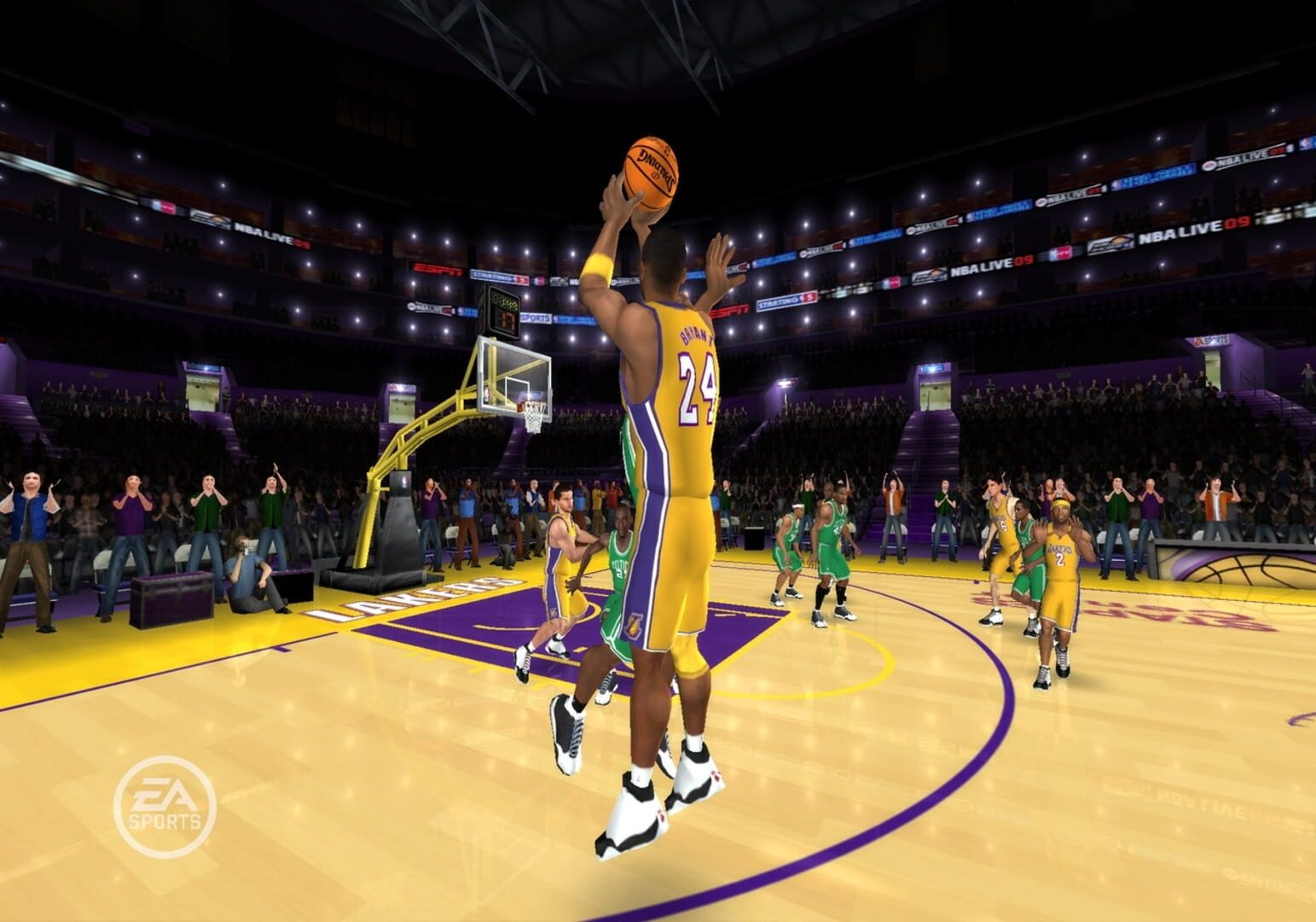 Captura de pantalla - NBA Live 09 All-Play