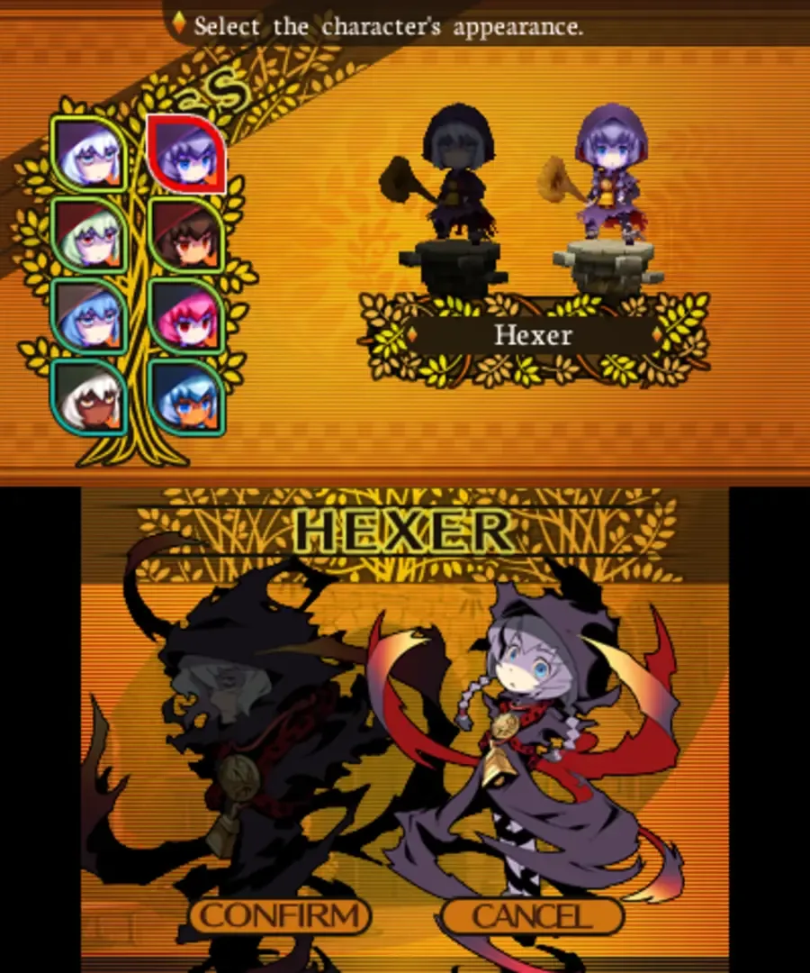 Captura de pantalla - Etrian Mystery Dungeon